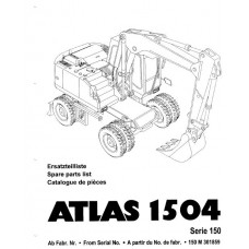 Atlas 1504 Serie 150 Parts Manual - 2